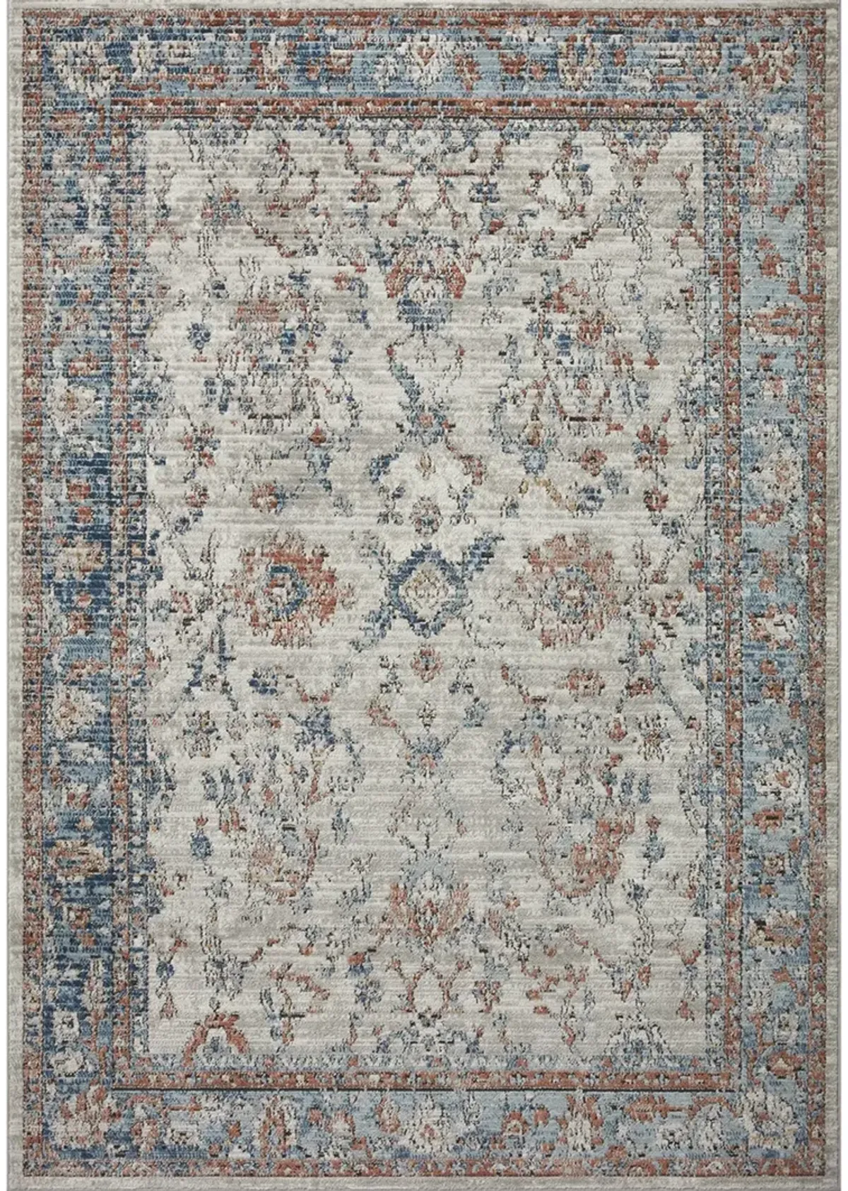 Bianca BIA05 Dove/Multi 7'11" x 10'6" Rug