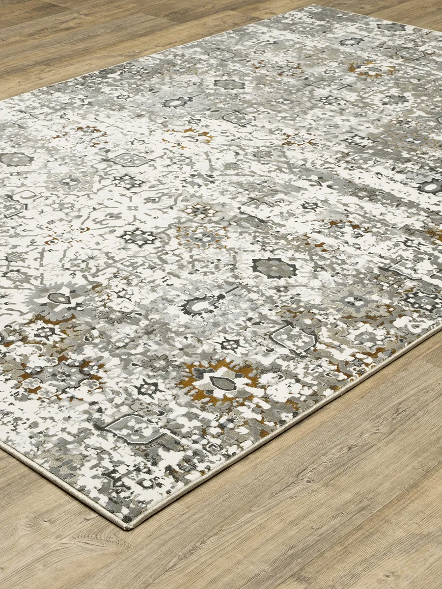 Gemini 6'7" x 9'6" Ivory Rug