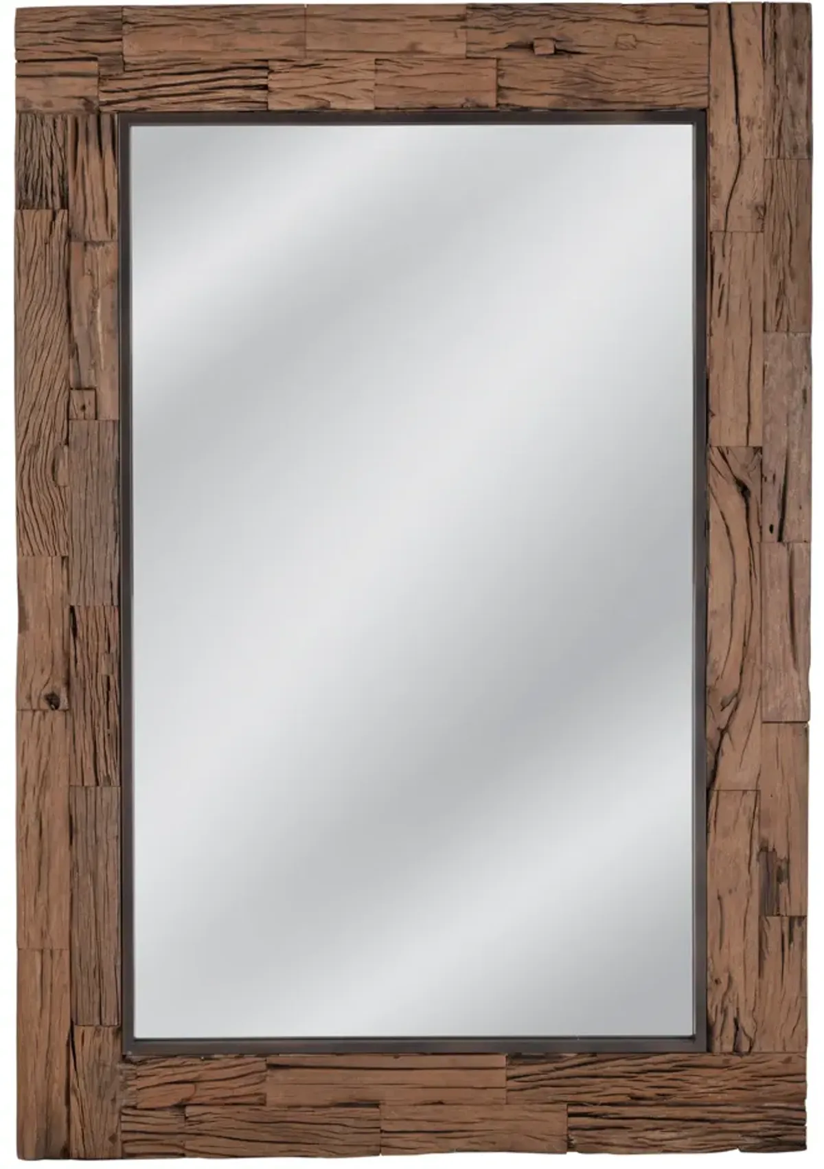 Rustic Floor Mirror