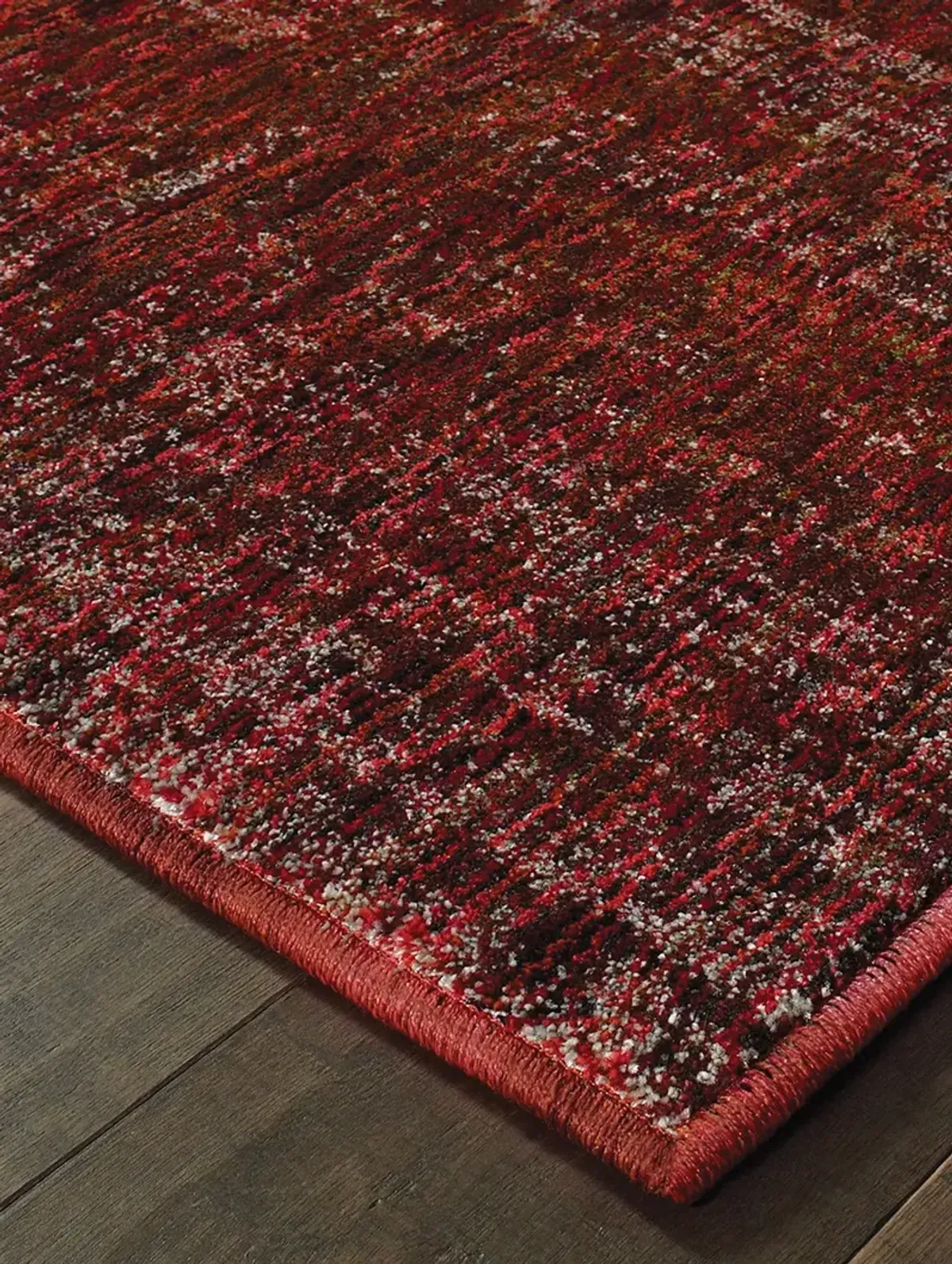 Atlas 2'3" x 8' Red Rug