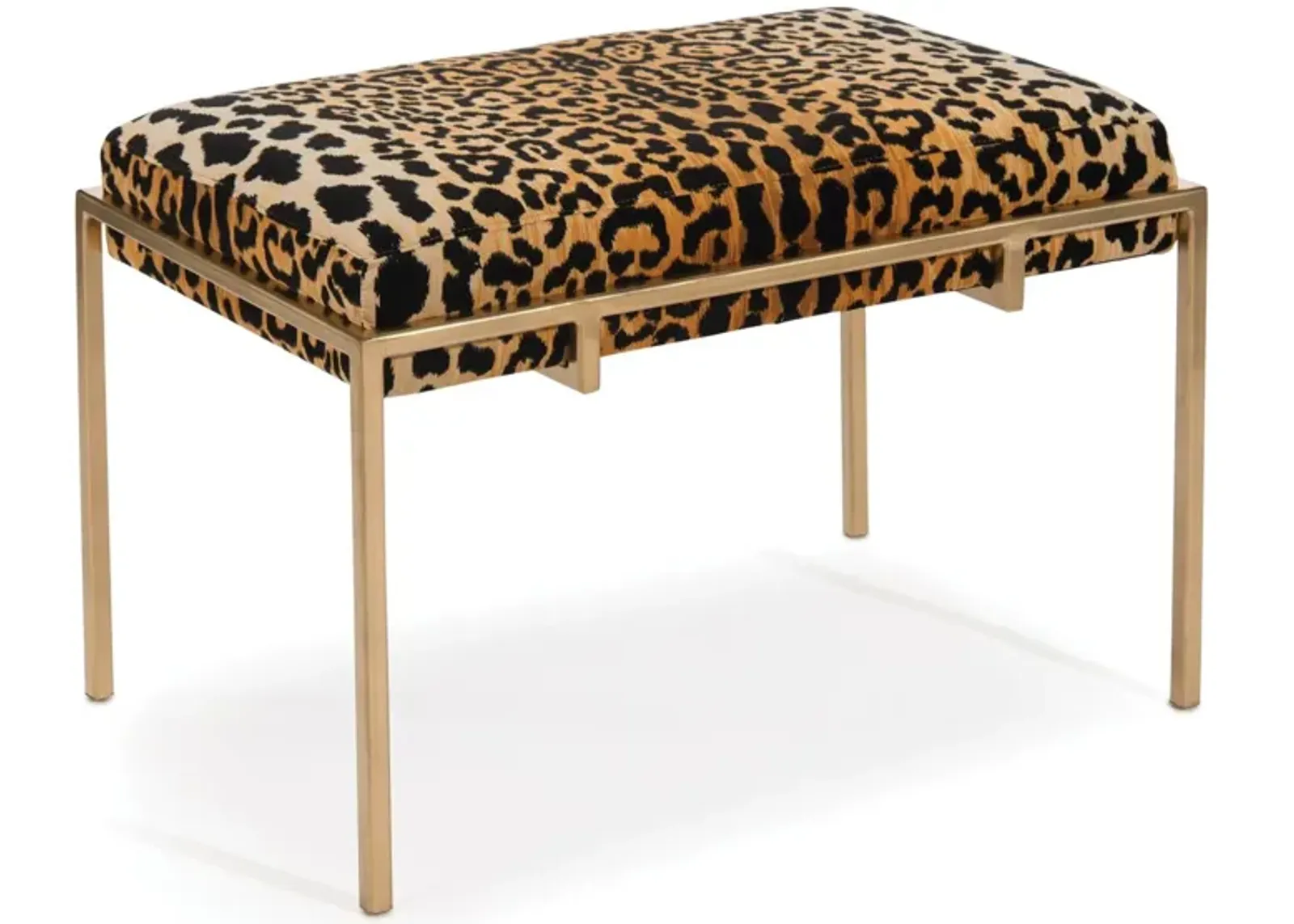 Metal Cheetah Bench