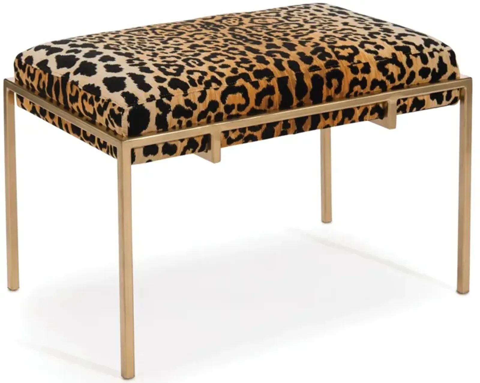 Metal Cheetah Bench