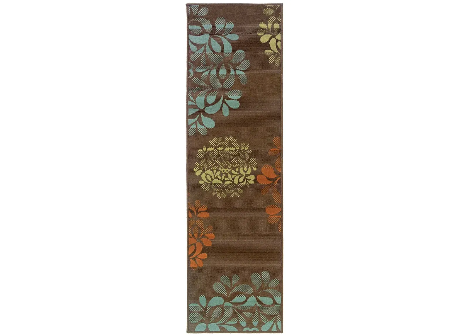 Montego 2'3" x 7'6" Brown Rug