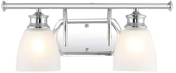 Beverly Metal/Glass Contemporary Modern LED Vanity Light