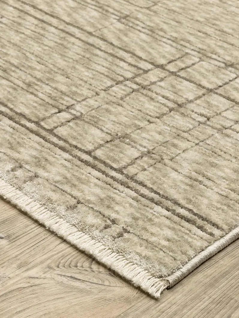 Capella 6'7" x 9'6" Beige Rug