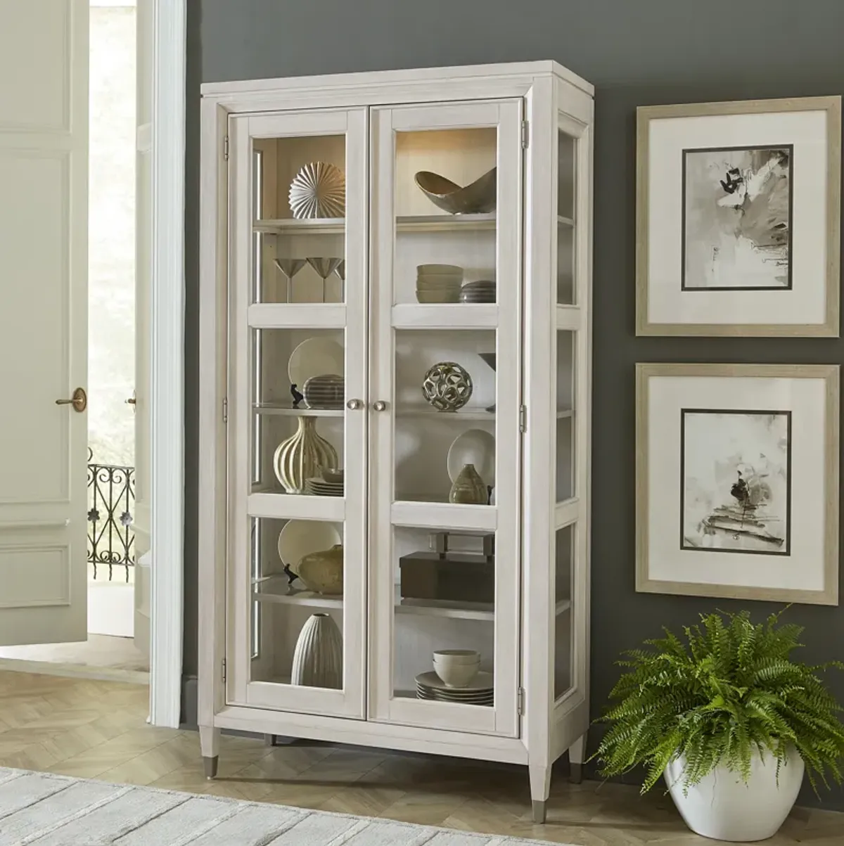 Ashby Place 2-Door Display Cabinet