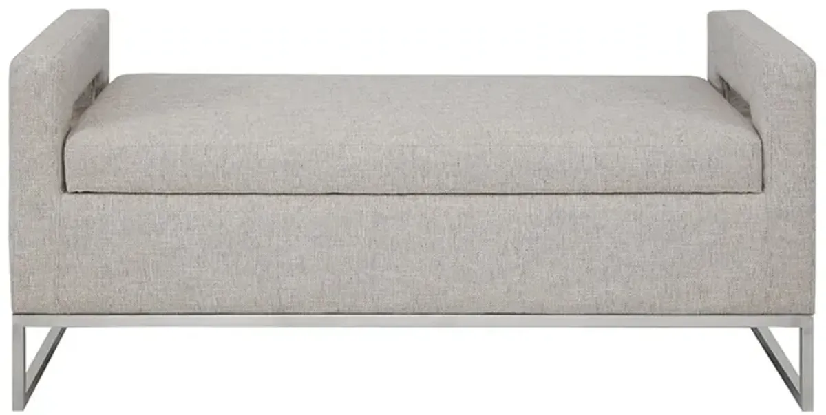 Gracie Mills Brenda Upholstered Storage Bench