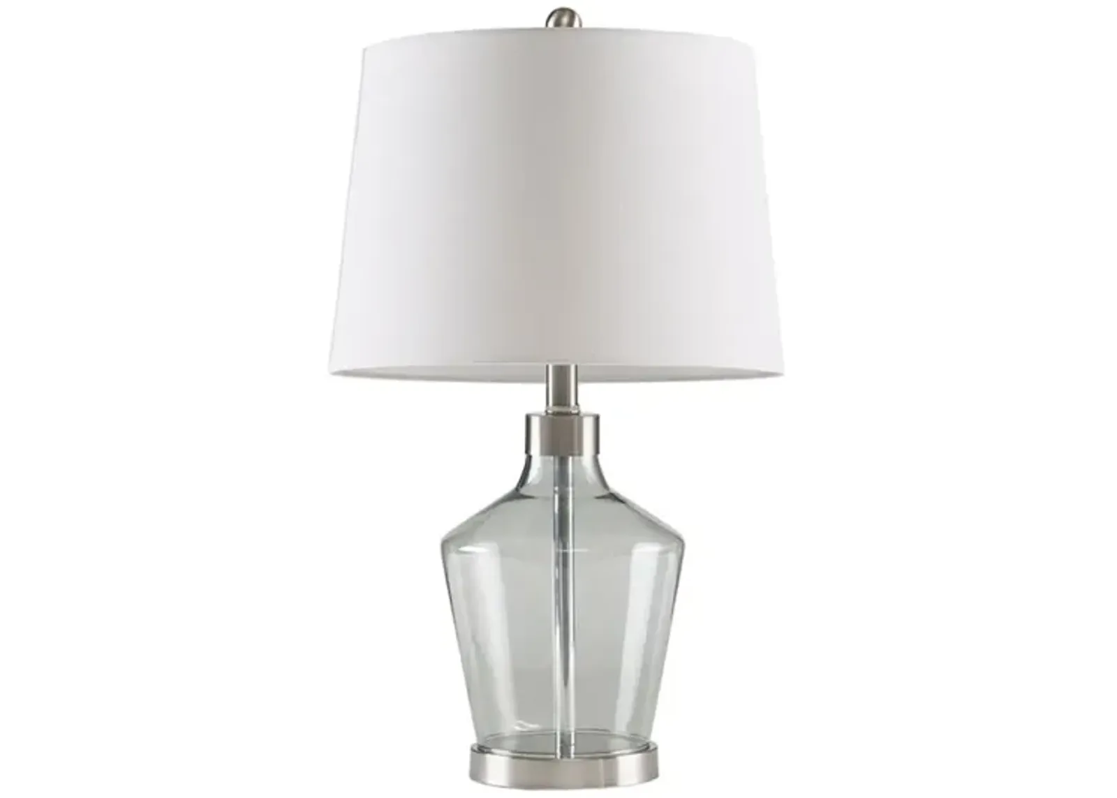 Harmony Angular Glass Table Lamp, Set Of 2