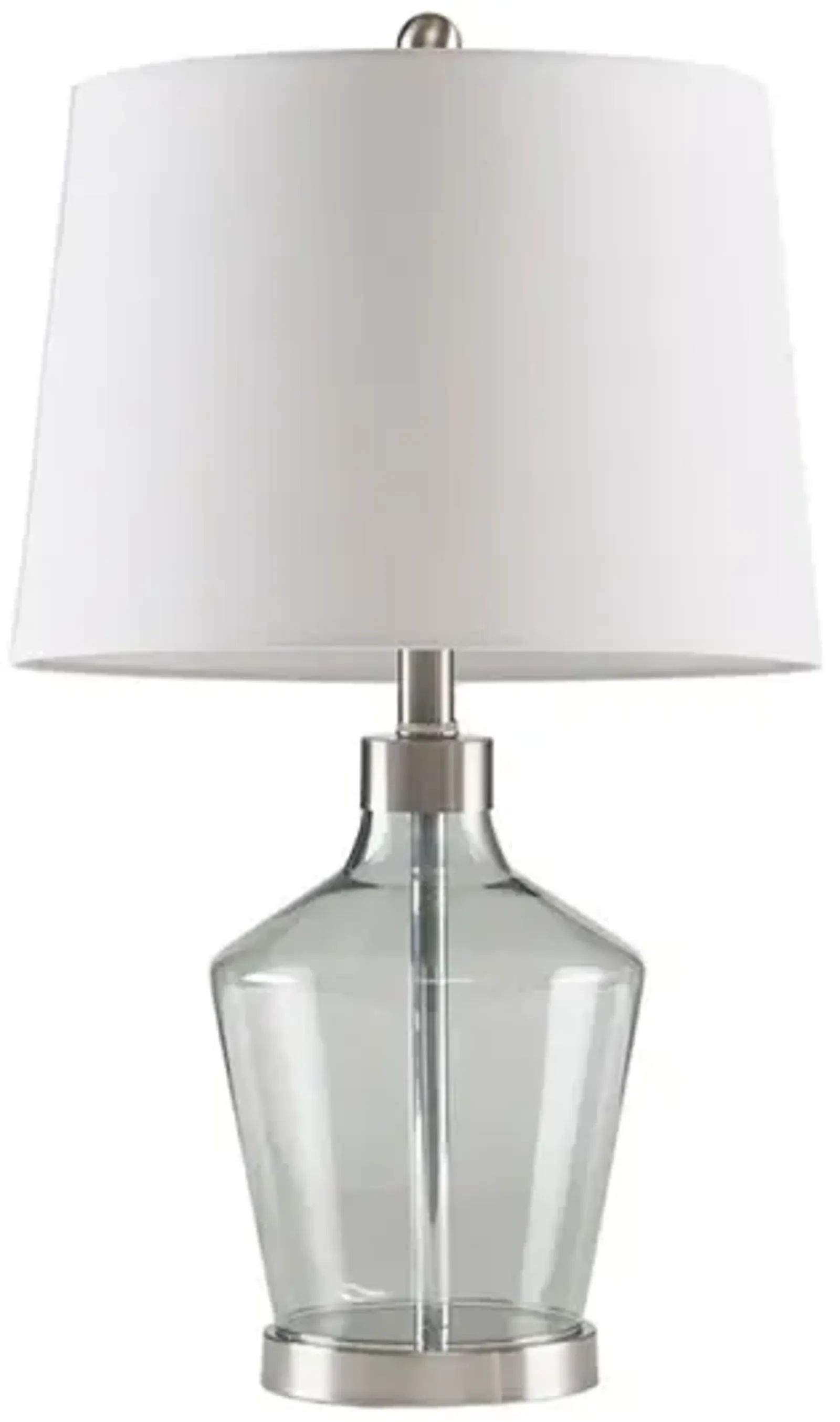 Harmony Angular Glass Table Lamp, Set Of 2