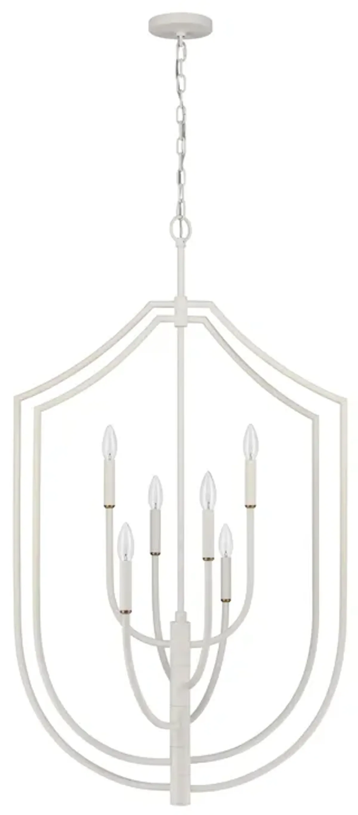 Continuance 26'' Wide 6-Light White Pendant