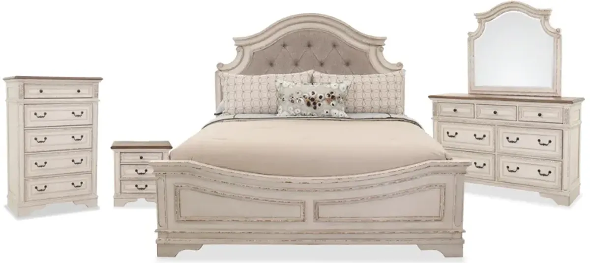 Realyn 5 Piece Queen Bedroom Set