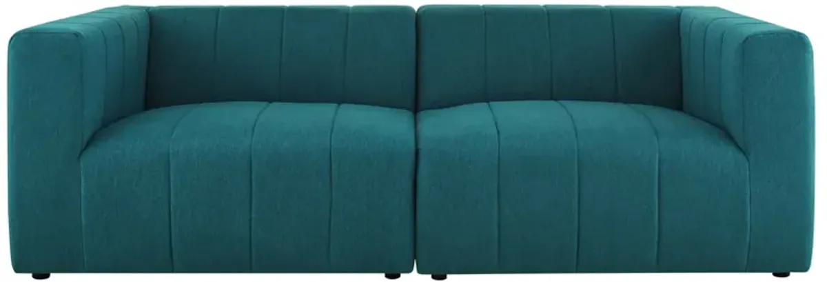 Bartlett Upholstered Fabric 2-Piece Loveseat