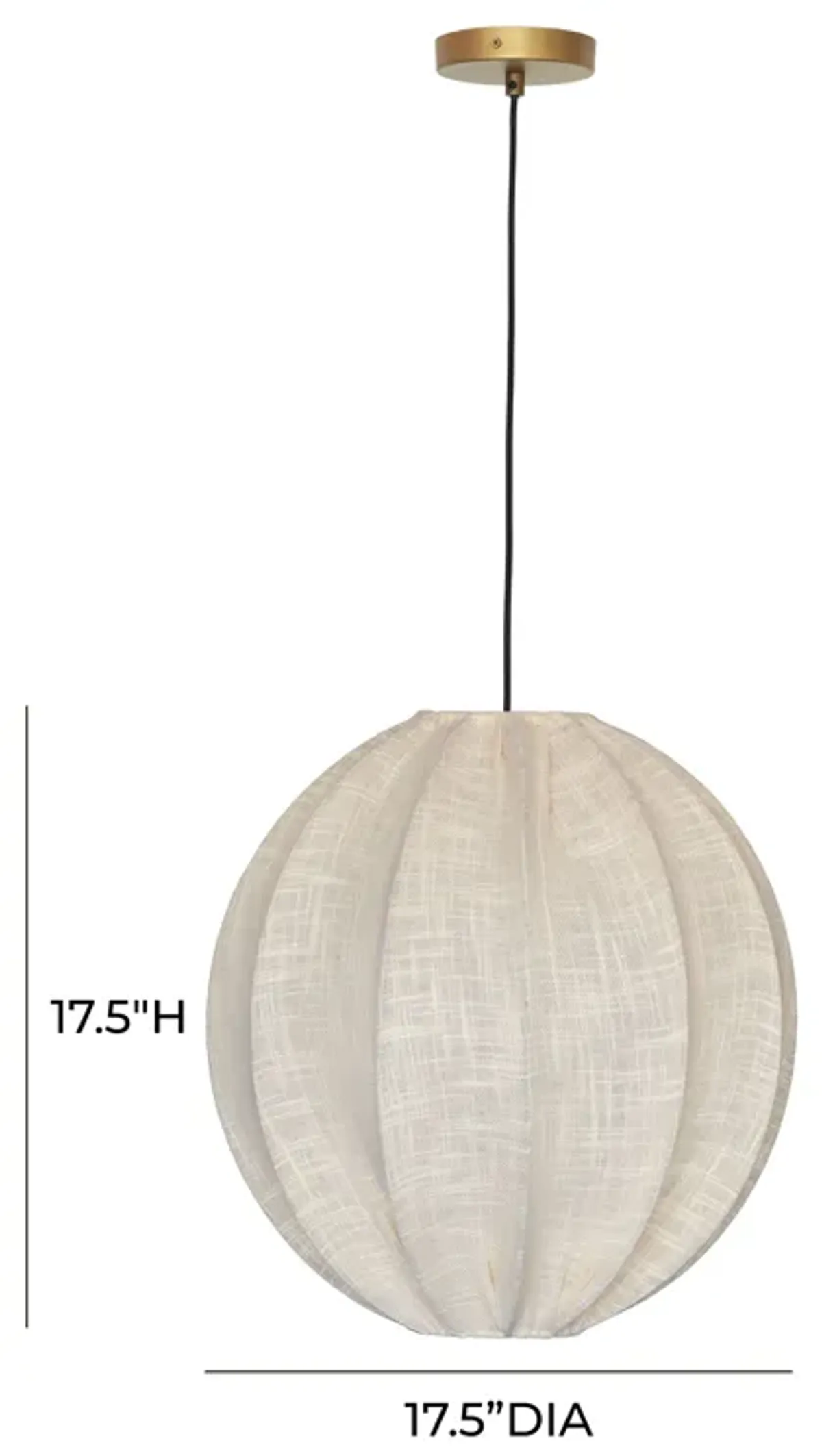 Elliana Off White Pendant Lamp