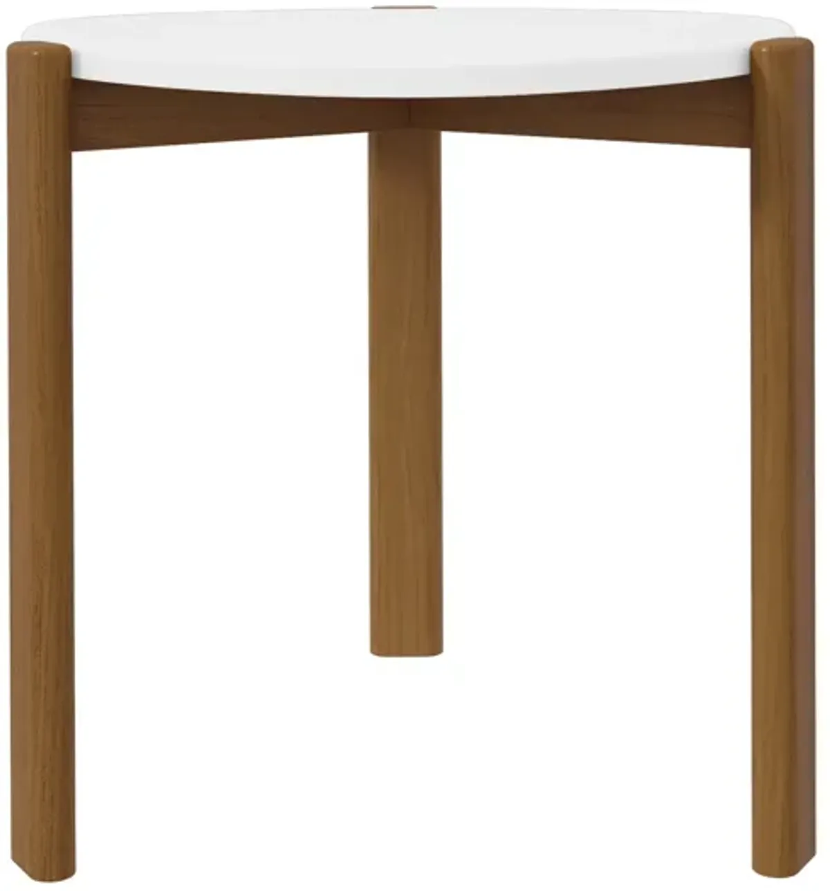 Gales White End Table