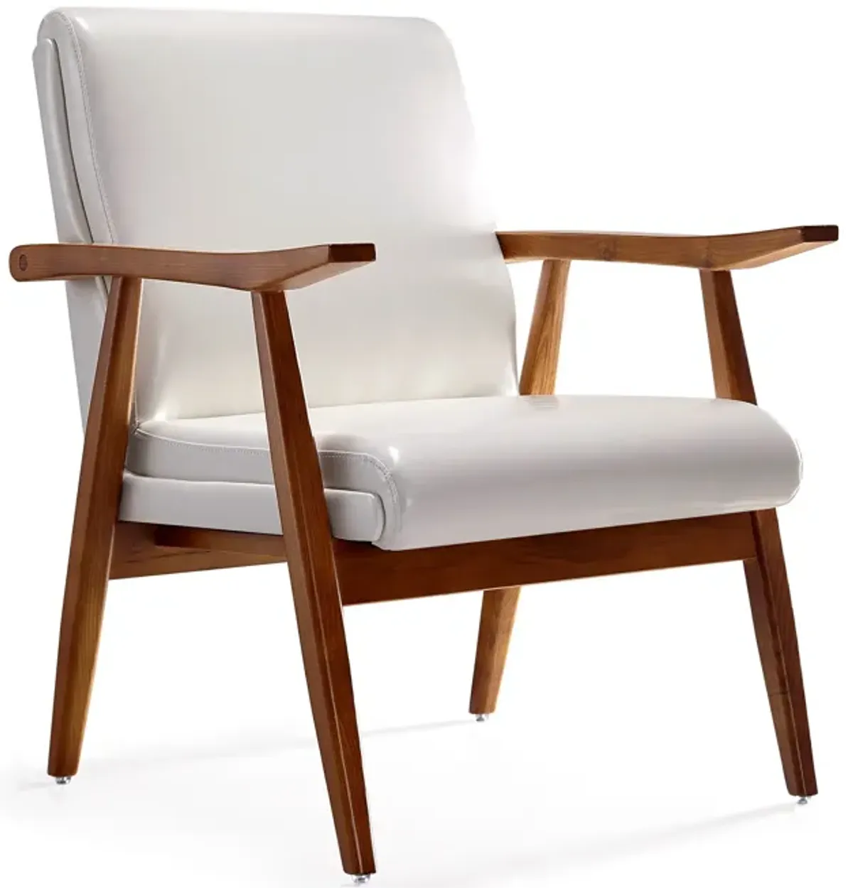 ArchDuke White Accent Chairs (Set of 2)