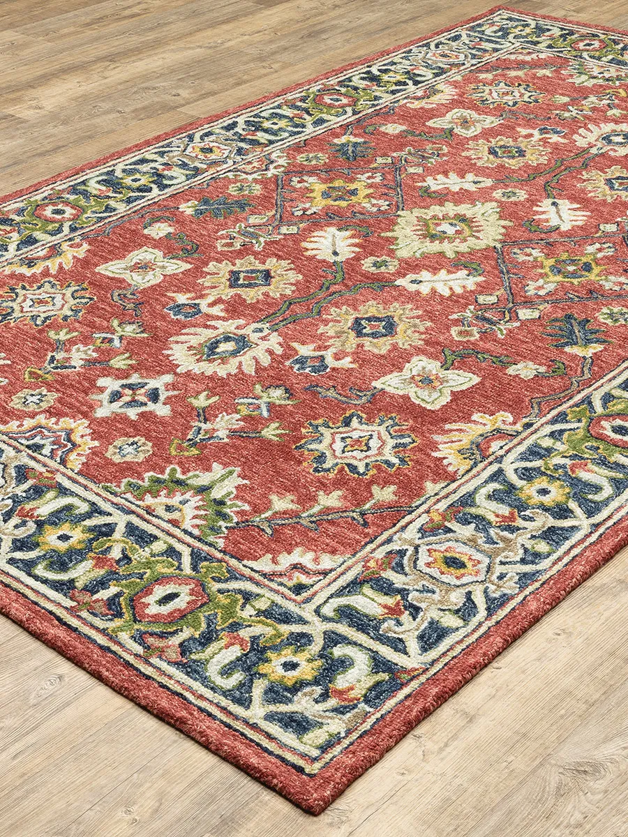 Alfresco 10' x 13' Red Rug