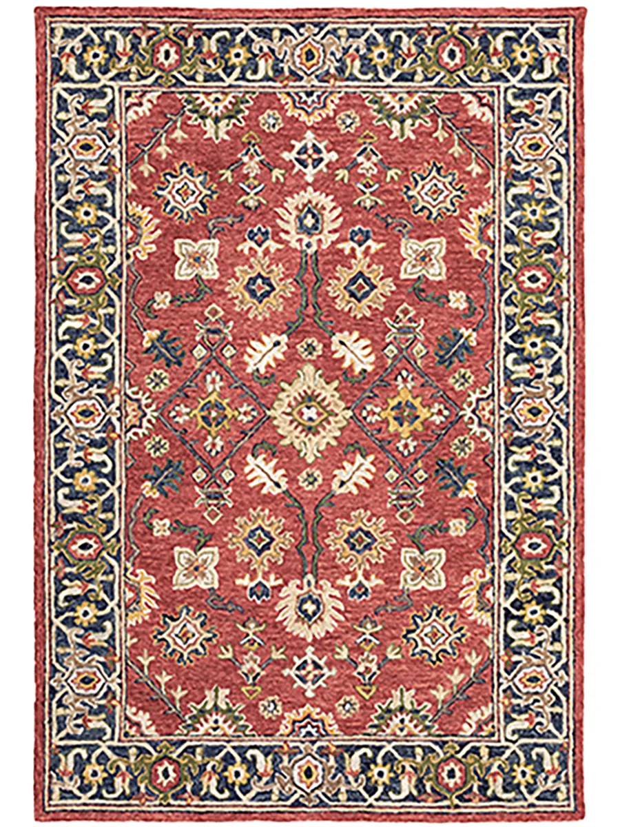 Alfresco 10' x 13' Red Rug