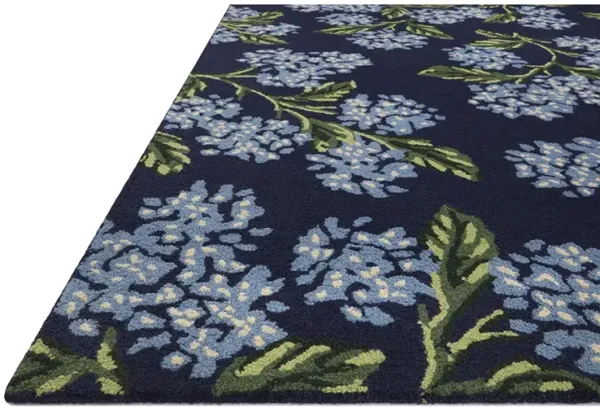 Joie JOI04 Navy 7'9" x 9'9" Rug
