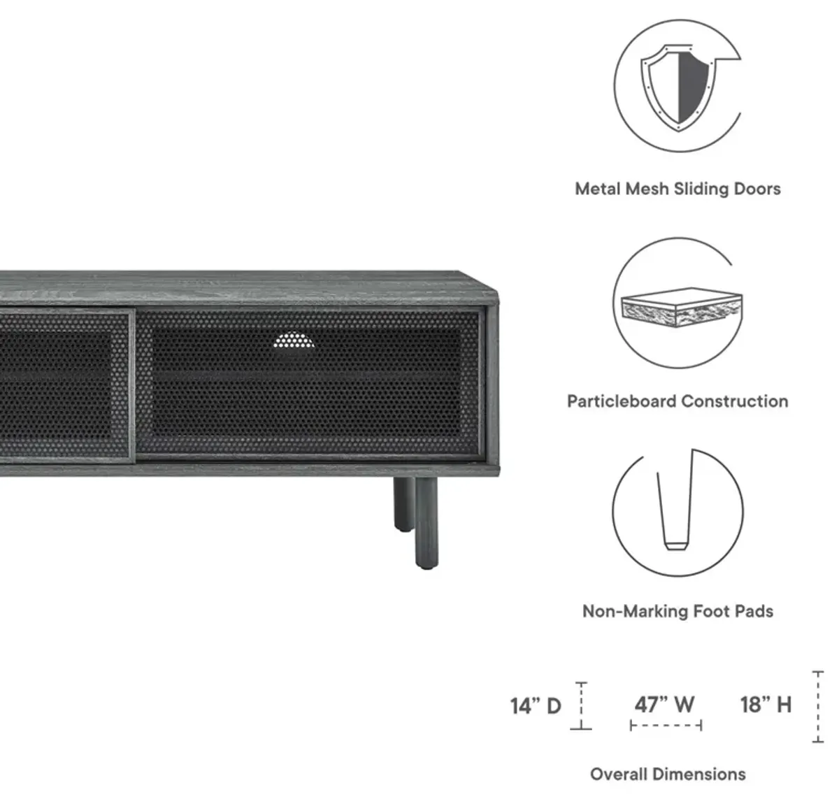 Kurtis 47" TV Stand