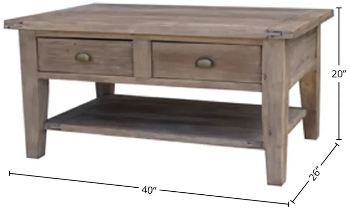 Irish Coast Small Coffee Table in Sand