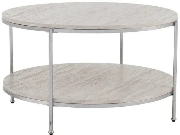 Camille Marble Cocktail Table