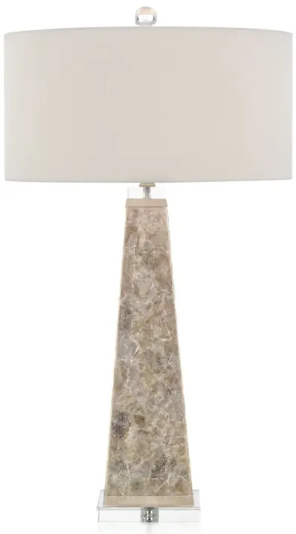 Light Mica Table Lamp
