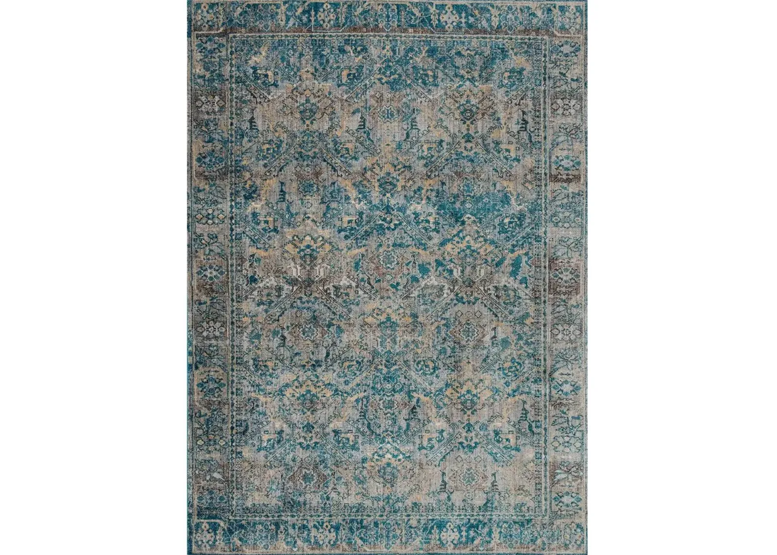 Kivi KV08 Fog Mediterranean 7'10" Round Rug