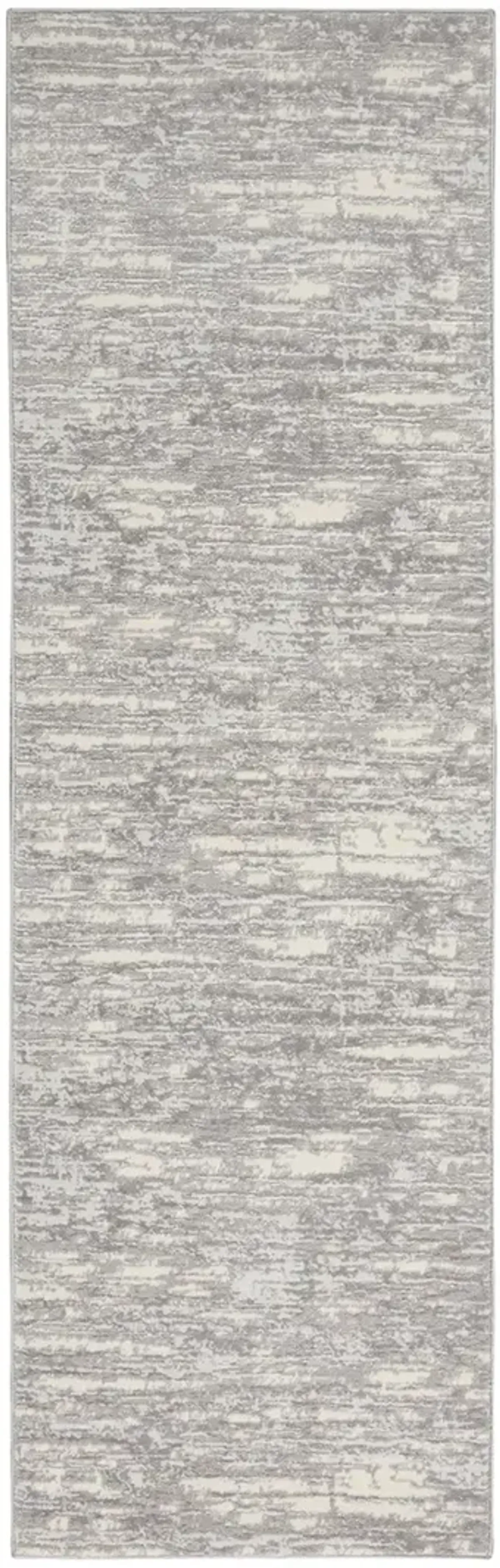 CK005 Enchanting ECH03 Gray/Beige 2'3" x 7'3" Rug