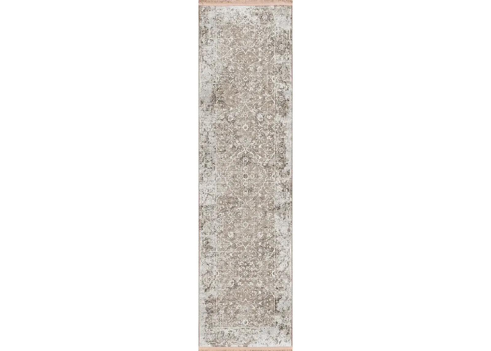 Marbella MB2 Taupe 2'3" x 10' Rug