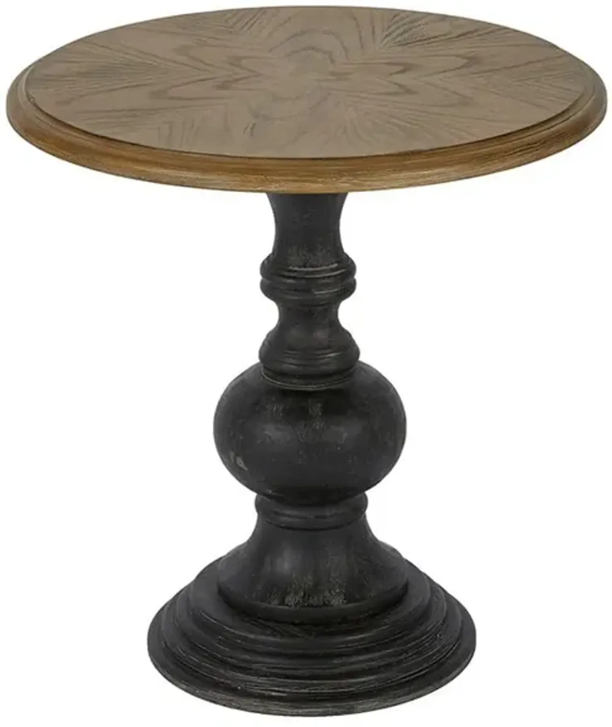 Belen Kox Lexi Hand-Carved Reclaimed Wood Accent Table, Belen Kox