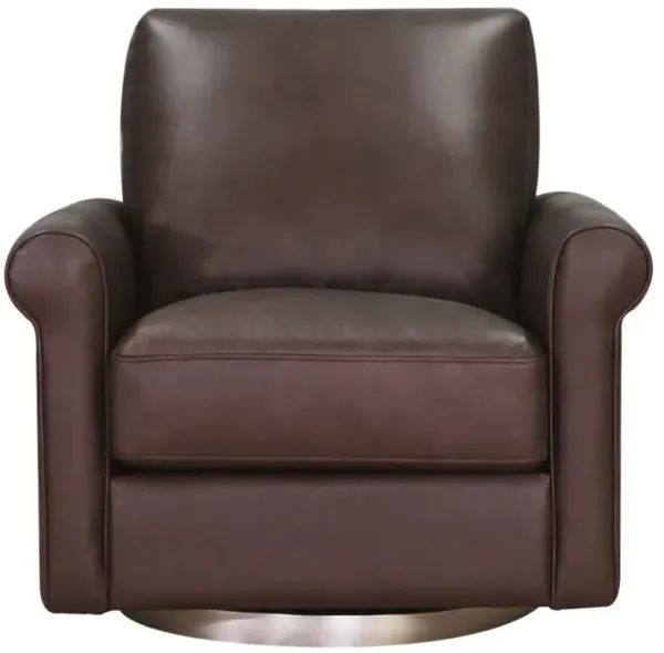Laguna Swivel Leather Chair