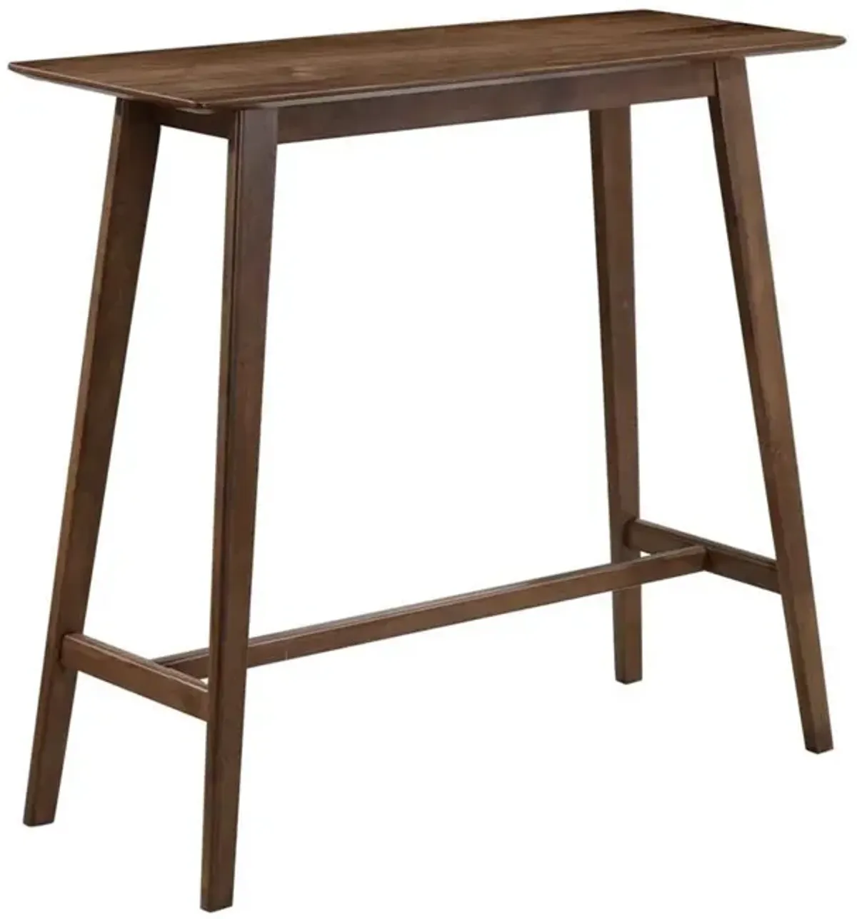 Finnick Rectangular Bar Table Walnut