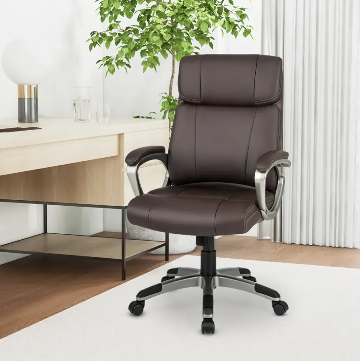 Swivel Ergonomic Office Chair Computer Desk Chair with Wheels