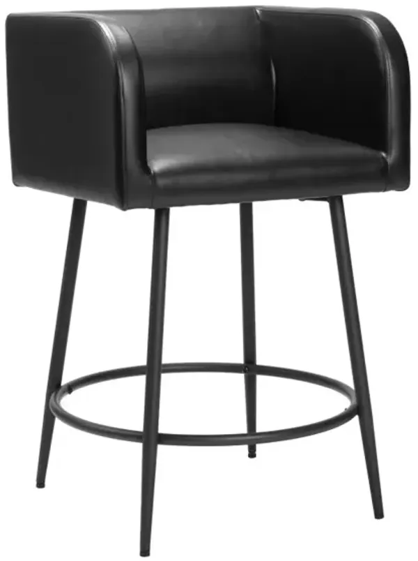 Horbat Counter Stool (Set of 2) Black