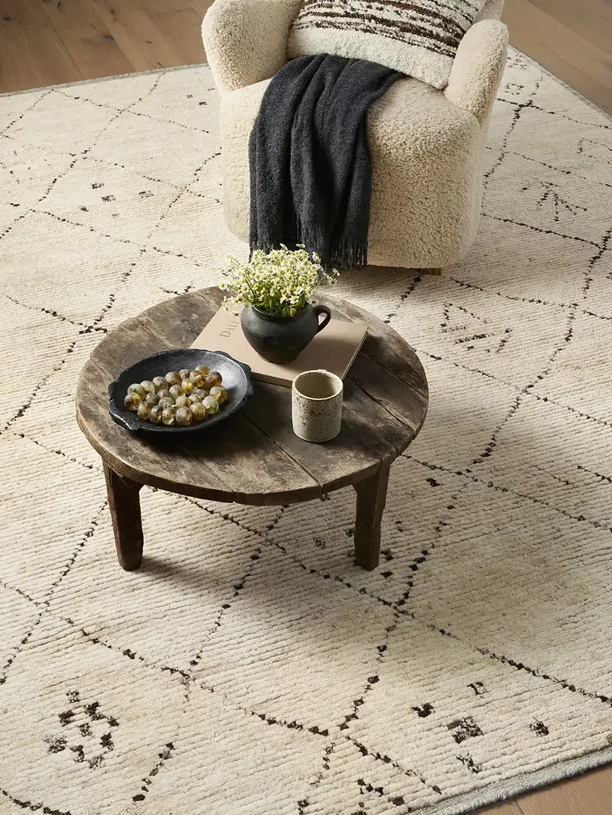 Briyana BRI03 Natural/Stone 5'6" x 8'6" Rug