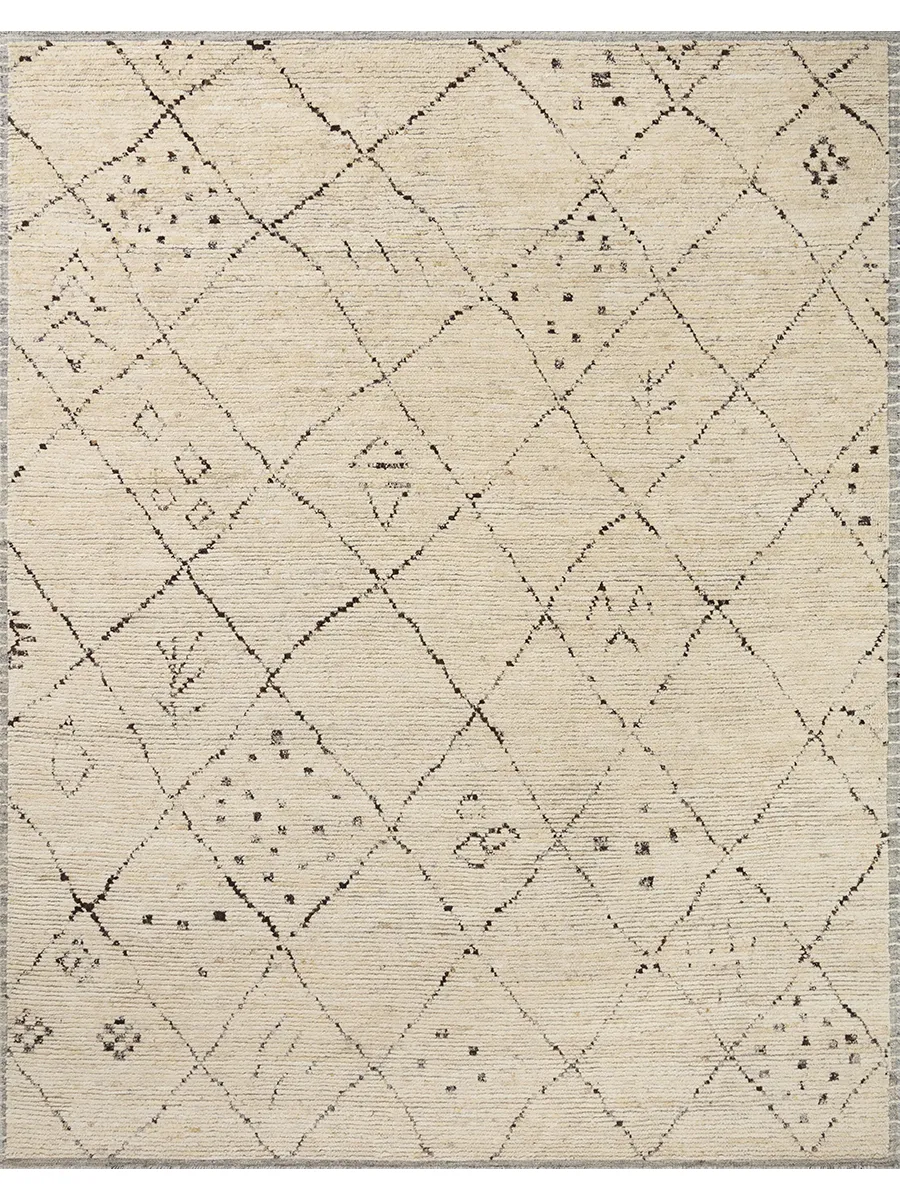 Briyana BRI03 Natural/Stone 5'6" x 8'6" Rug