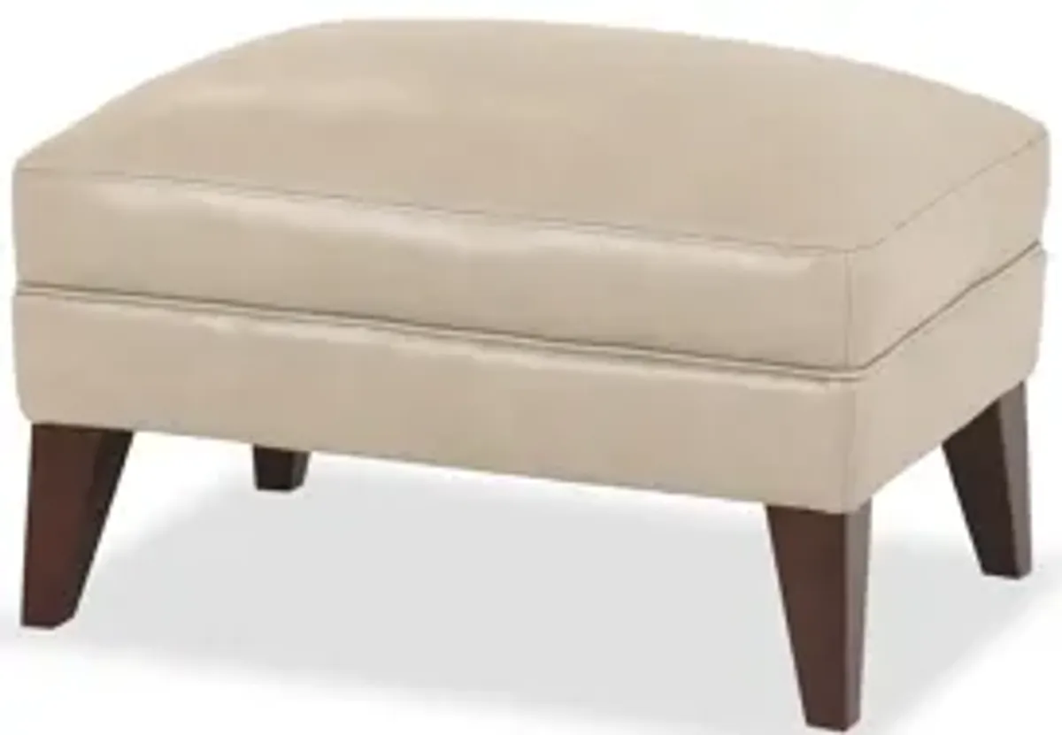 Manhattan Ottoman in Pebble