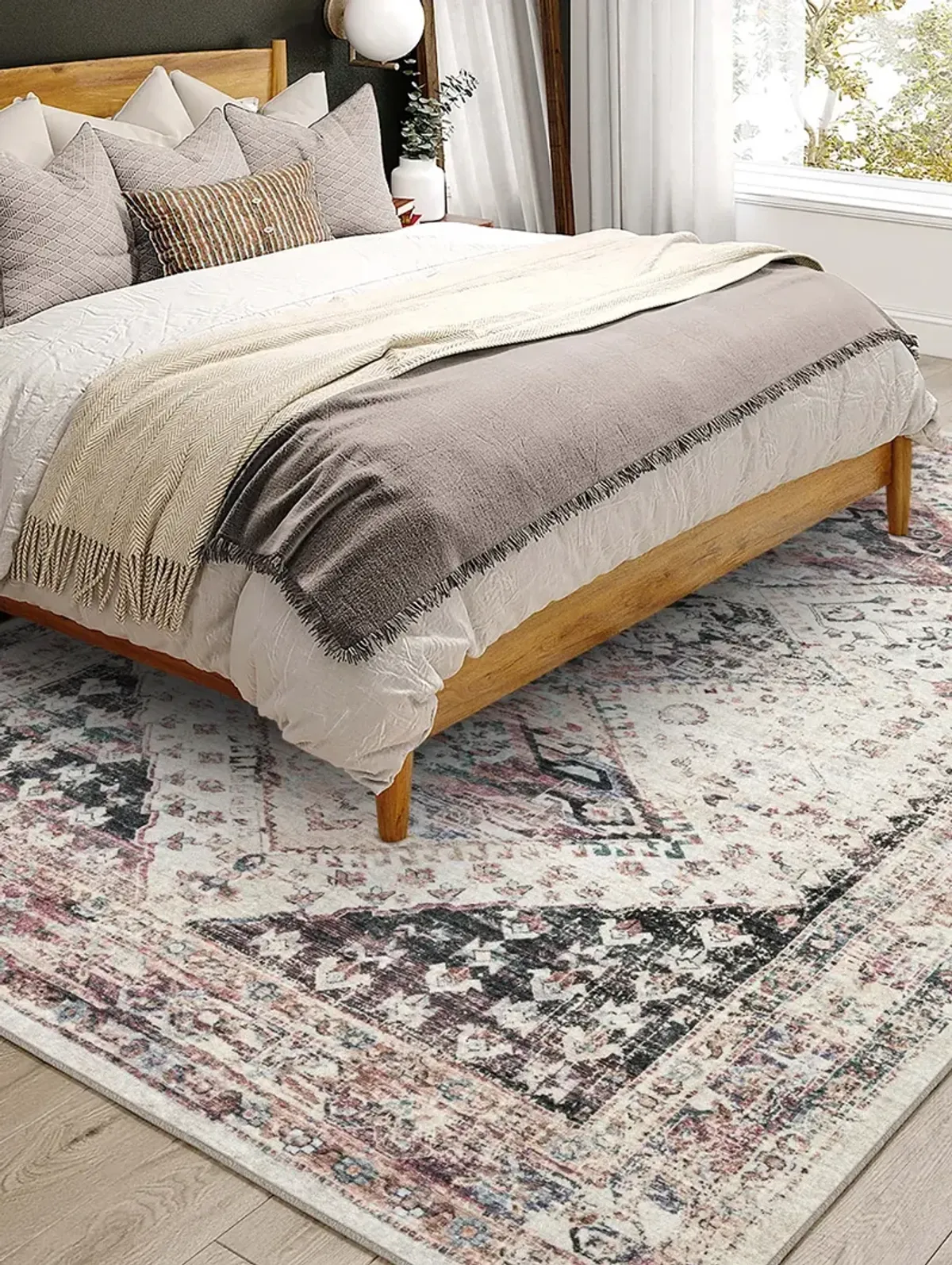 Jericho JC9 Pearl 8' x 10' Rug