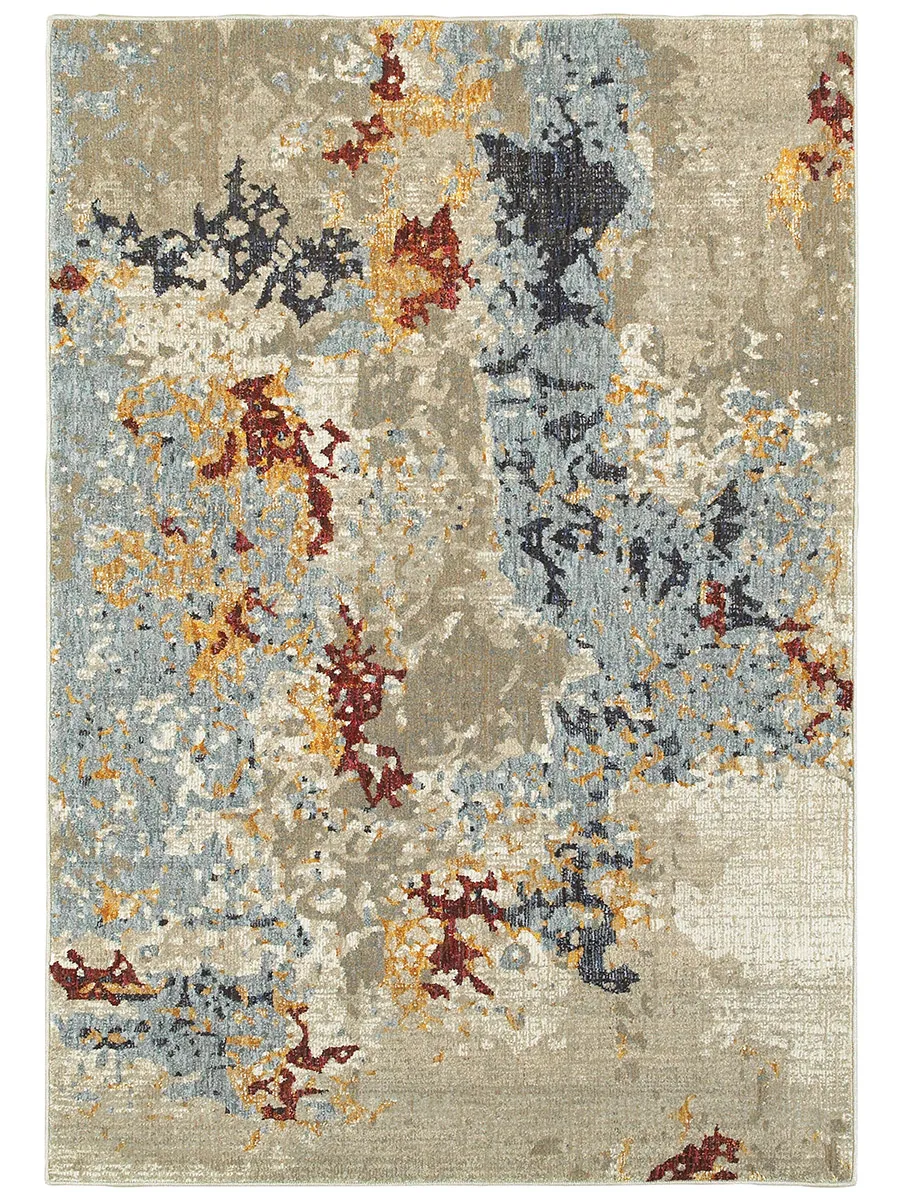 Evolution 7'10" x 10'10" Bge Rug