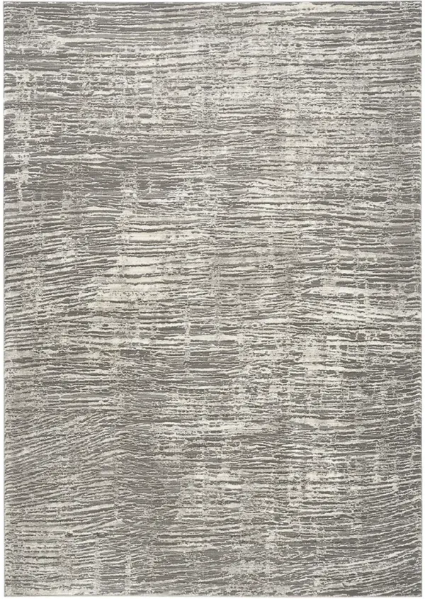 Sustainable Trends SUT01 Ivory/Gray 6' x 9' Rug