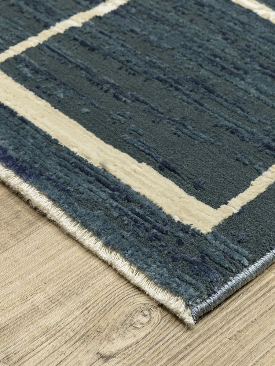 Reed 7'10" x 10'10" Blue Rug