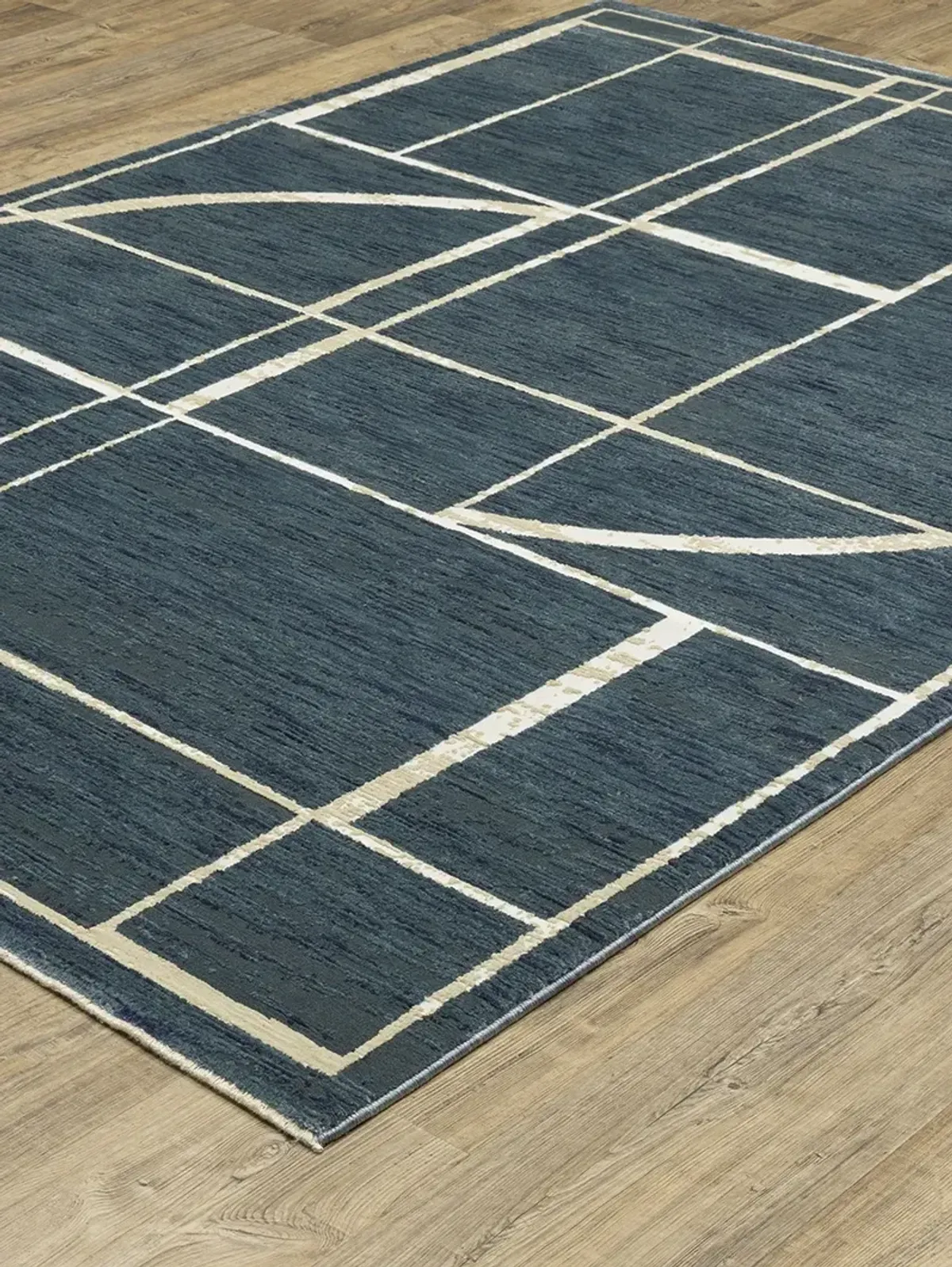 Reed 7'10" x 10'10" Blue Rug