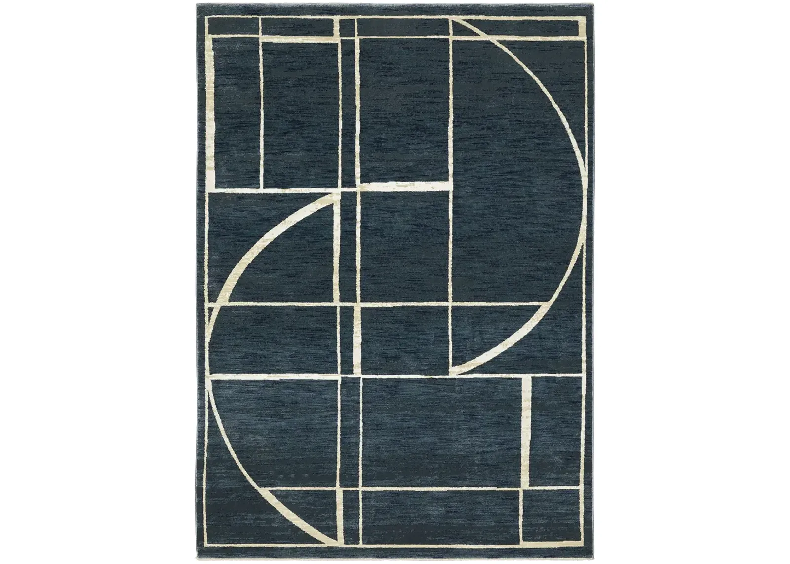 Reed 7'10" x 10'10" Blue Rug