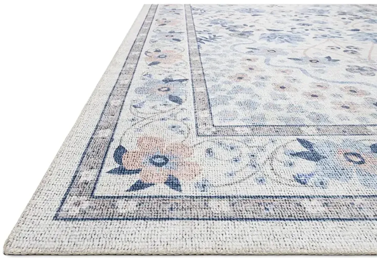 Palais PAL02 Snow/Sky 3'9" x 5'9" Rug