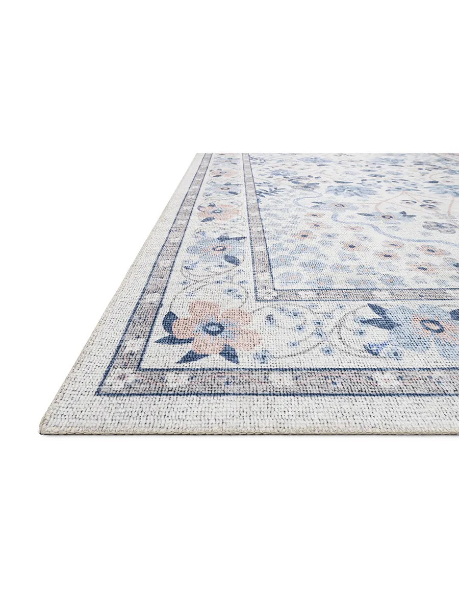 Palais PAL02 Snow/Sky 3'9" x 5'9" Rug