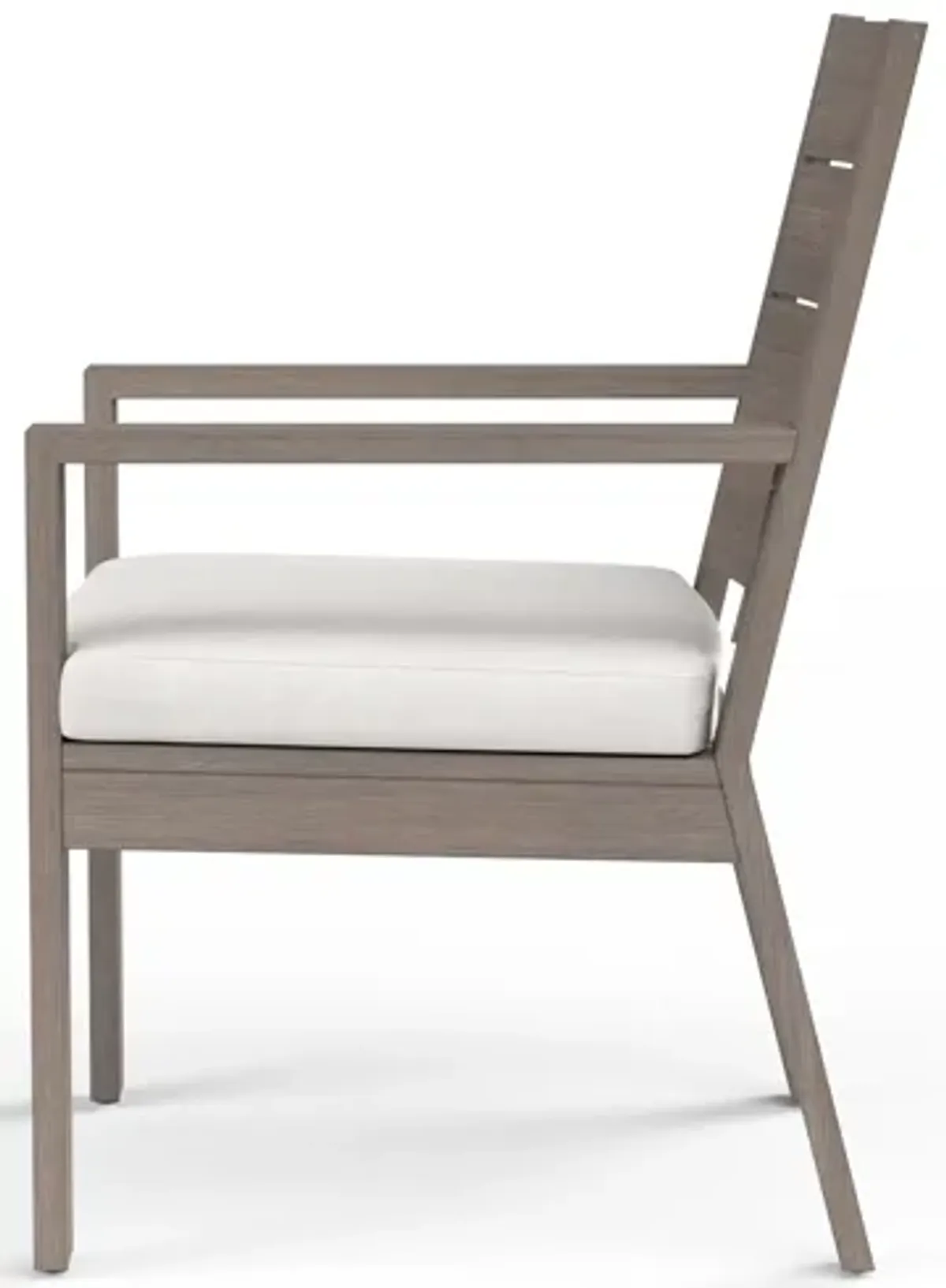 Laguna Dining Chair in Canvas Flax, No Welt