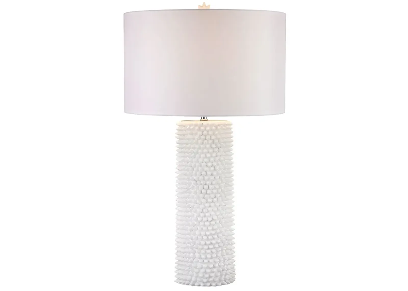 Punk 30'' High White Table Lamp