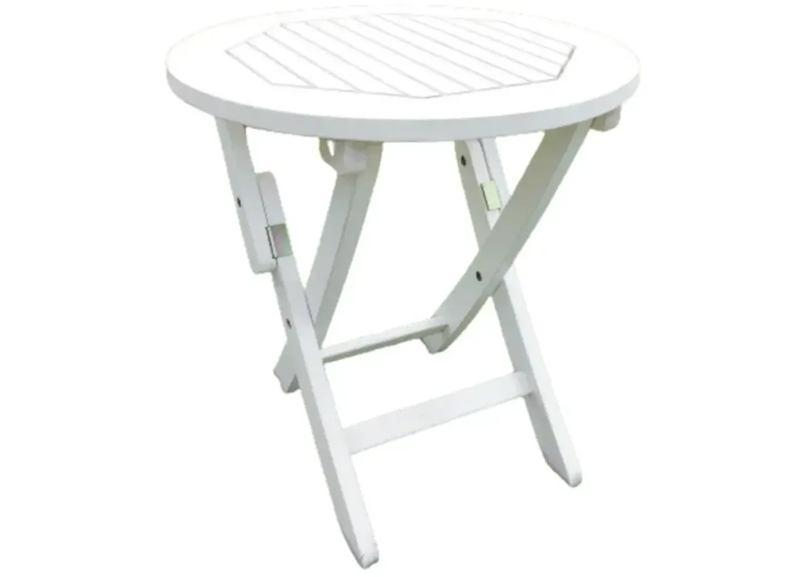 Acacia Round Folding Table