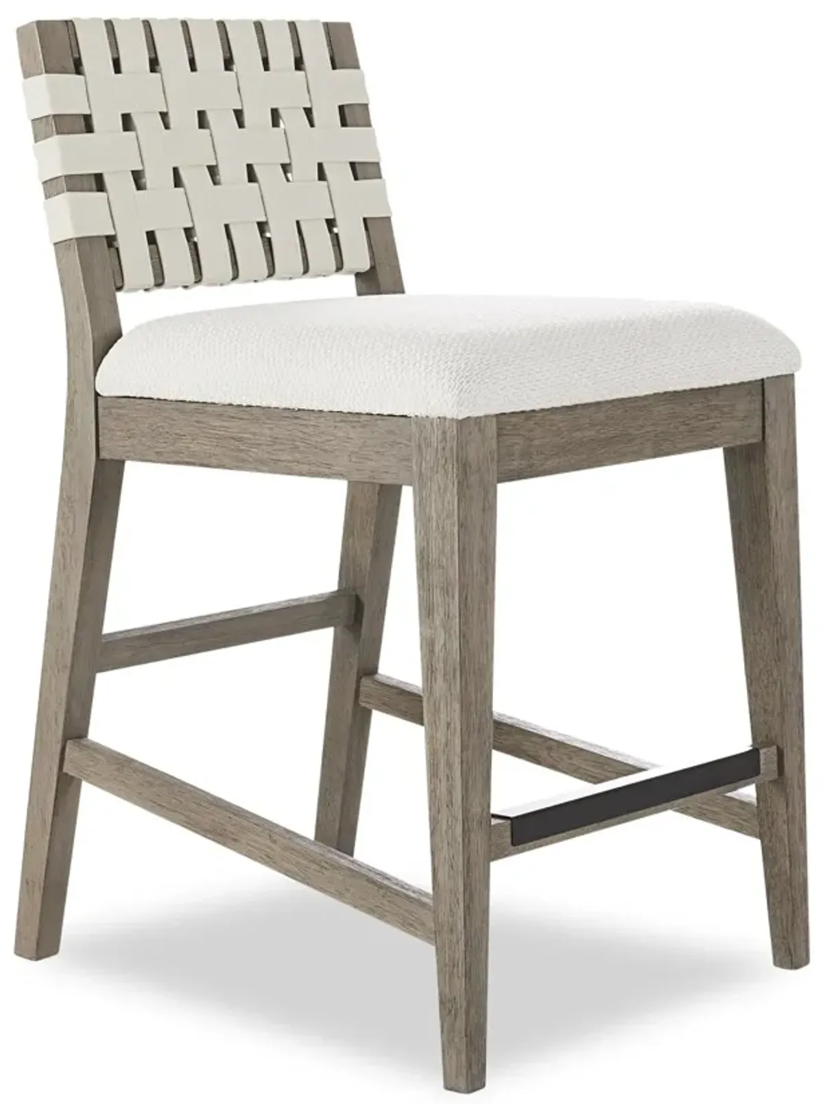 Staycation Woven Counter Height Stool