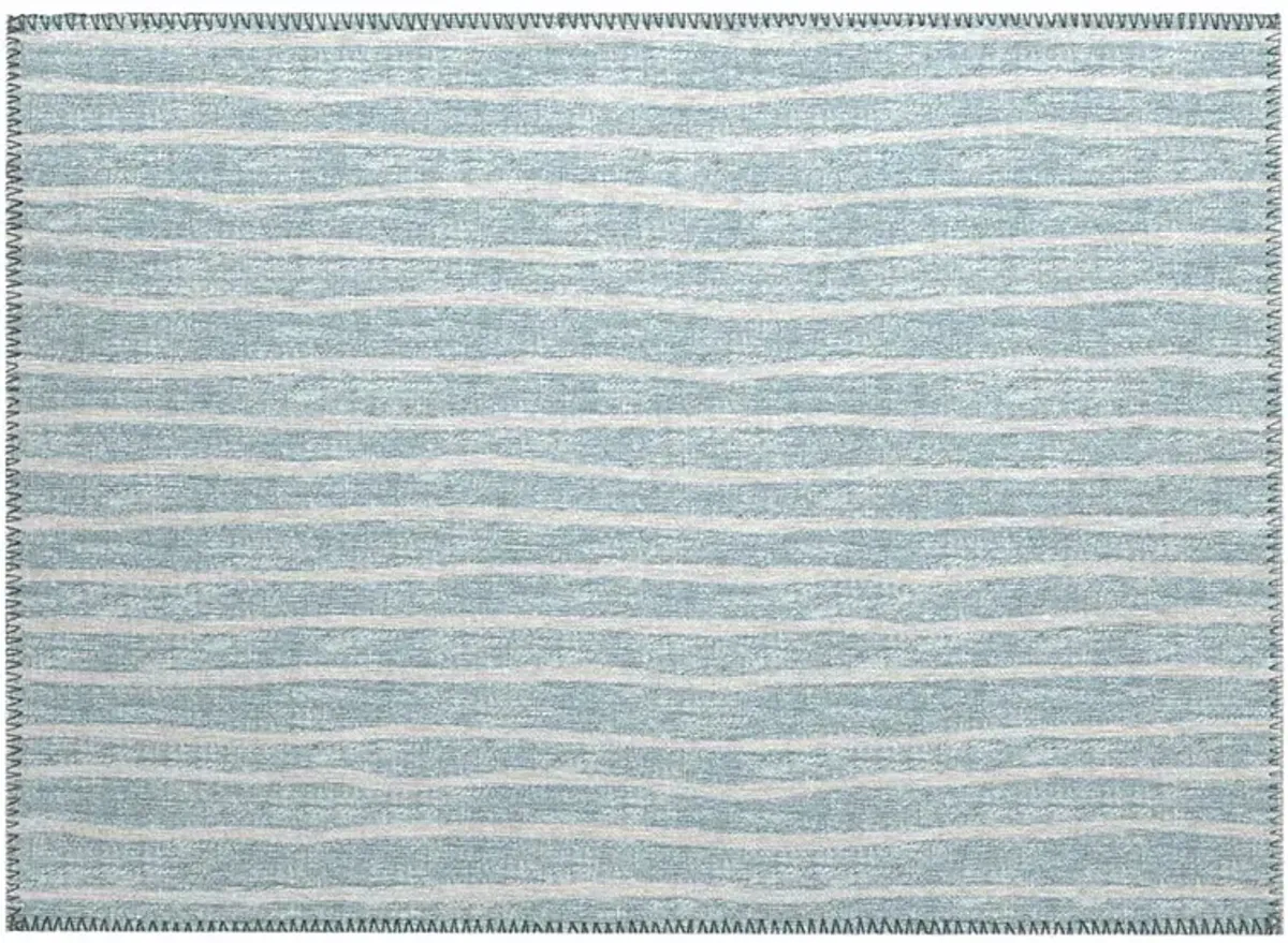 Laidley LA1 Sky Blue 20" x 30" Rug